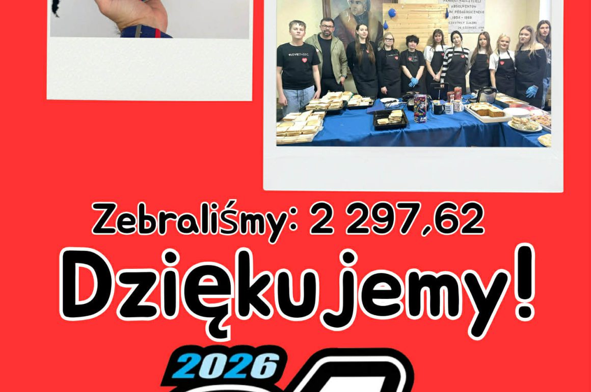 WOŚP zagrała w Staszicu 30 WOŚP zagrała w Staszicu 30