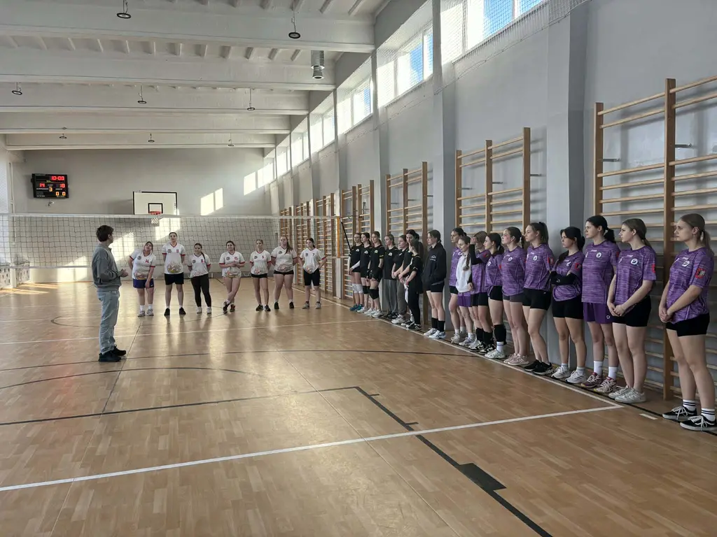 finał powiatu nakielskiego w piłce siatkowej dziewcząt. 3