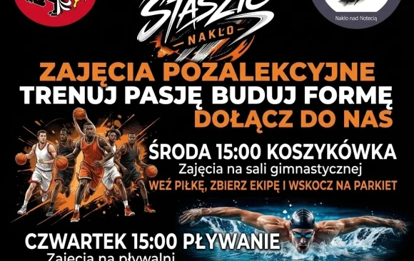 plakat zajęć pozalekcyjnych koszykówka plakat zajęć pozalekcyjnych koszykówka