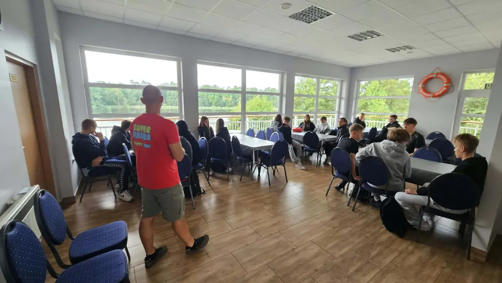 Spływ kajakowy w ramach projektu 14