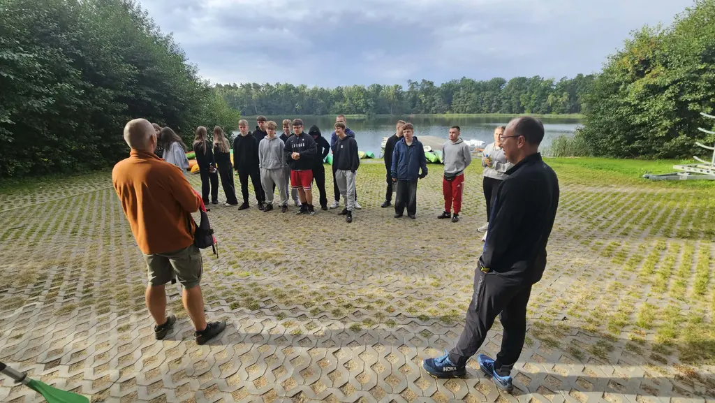 Spływ kajakowy w ramach projektu 13