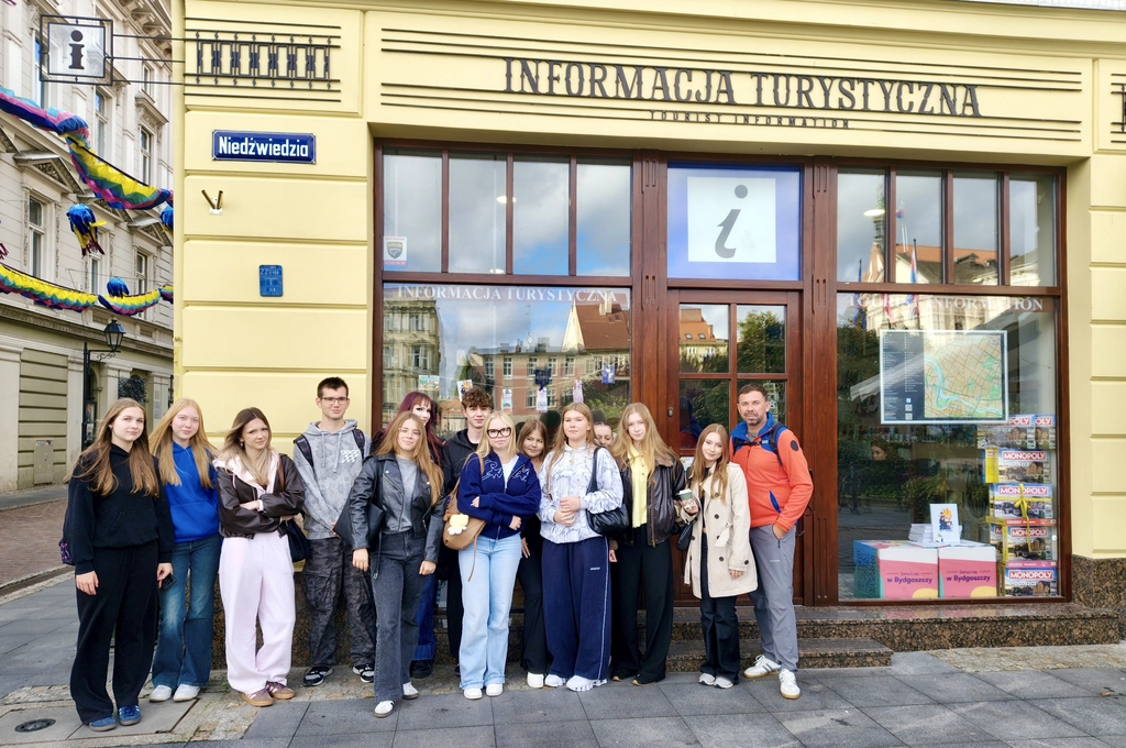 Nietypowa lekcja pracowni turystycznej w terenie! 3